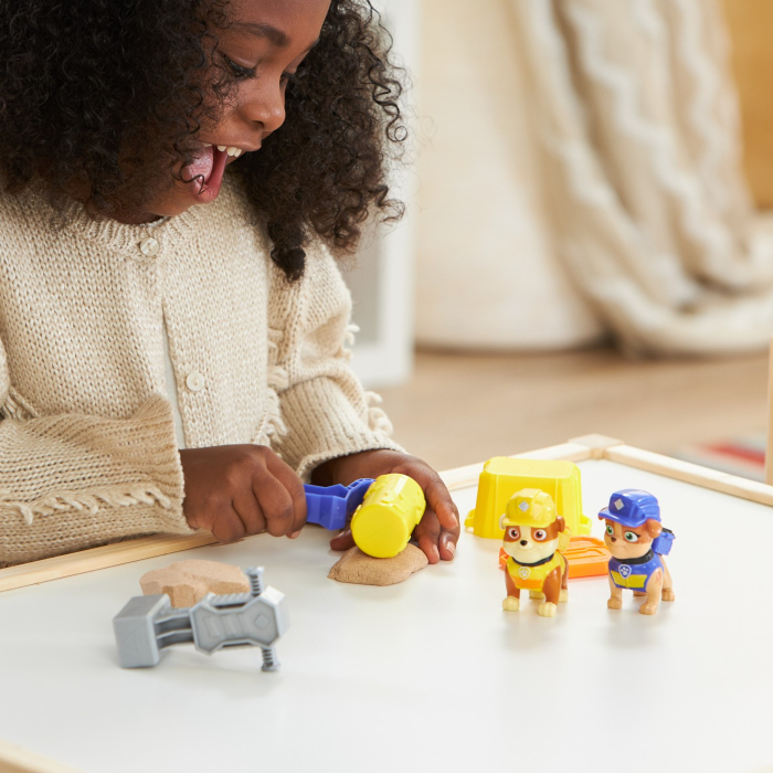 Patrula Catelusilor Echipa Rubble Set 2 Figurine Rubble si Mix cu 10 cm înălțime - IoArtify.ro [3]