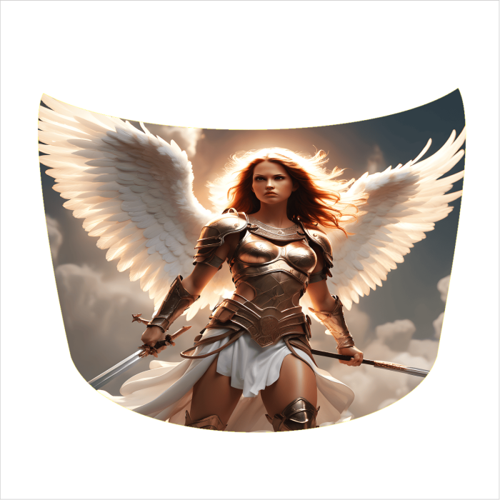 Folie Capota Auto Hood Art rezistenta la exterior marime L 180 x 130 cm - IoArtify.ro [3]