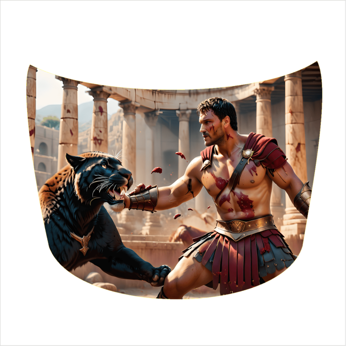 Folie Capota Auto Hood Art rezistenta la exterior marime L 180 x 130 cm - IoArtify.ro [3]