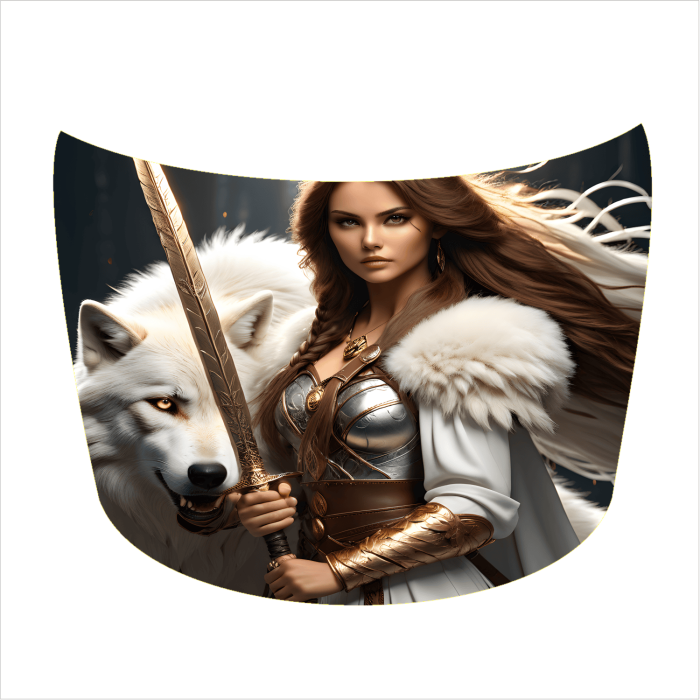 Folie Capota Auto Hood Art rezistenta la exterior marime S 150 x 110 cm - IoArtify.ro [3]