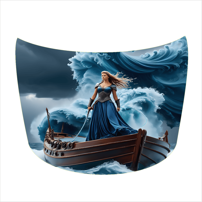 Folie Capota Auto Hood Art rezistenta la exterior marime S 150 x 110 cm - IoArtify.ro [3]