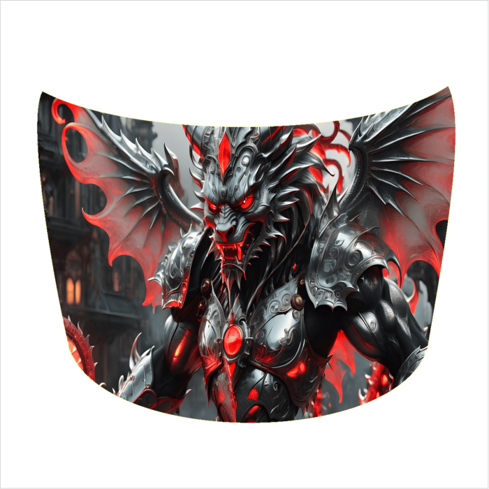 Folie Capota Auto Hood Art rezistenta la exterior marime S 150 x 110 cm - IoArtify.ro [3]