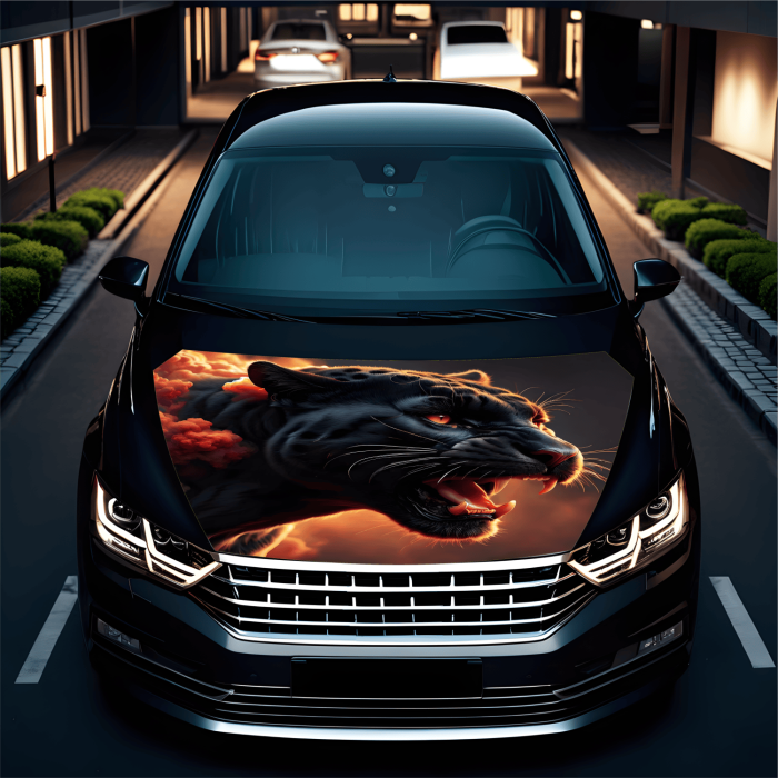 Folie Capota Auto Hood Art rezistenta la exterior marime S 150 x 110 cm – IoArtify.ro [2]