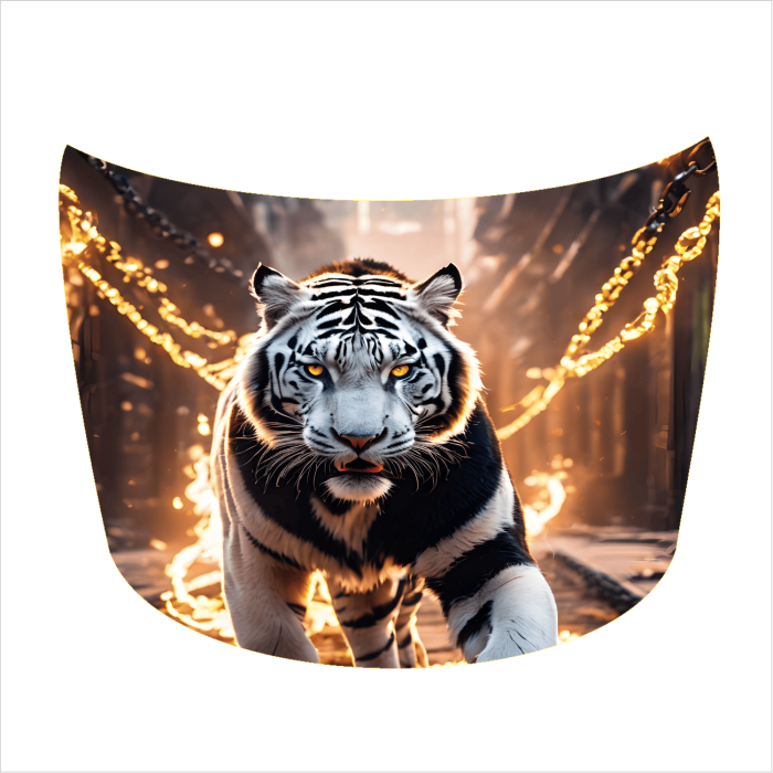 Folie Capota Auto Hood Art rezistenta la exterior marime S 150 x 110cm - IoArtify.ro [3]