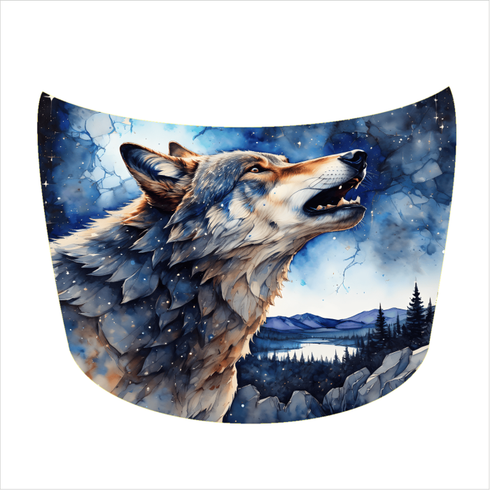 Folie Capota Auto Hood Art rezistenta la exterior marime S 150 x 110cm - IoArtify.ro [3]