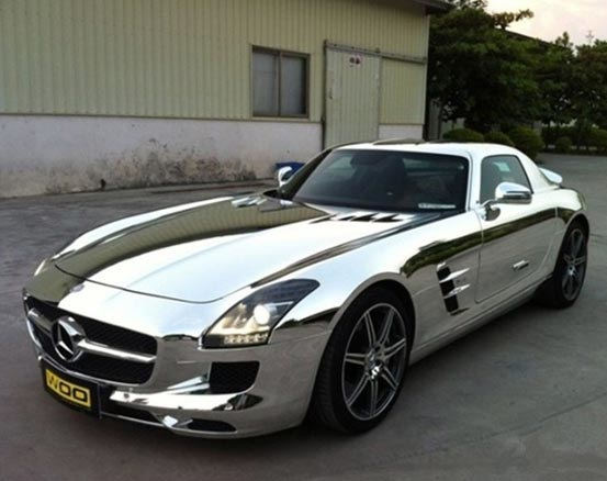 Folie colantare auto Crom 1 metru pe 1 virgula 52 metri – IoArtify.ro [6]