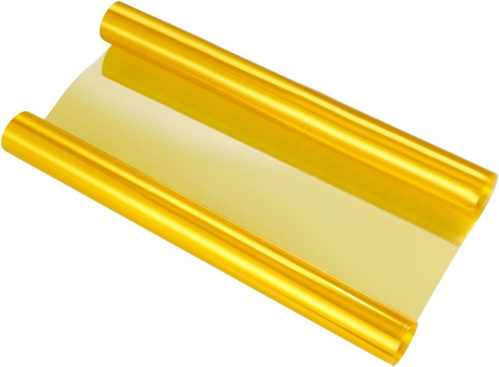 Folie protectie faruri stopuri auto Galben rezistenta UV pret per metru liniar – IoArtify.ro [4]