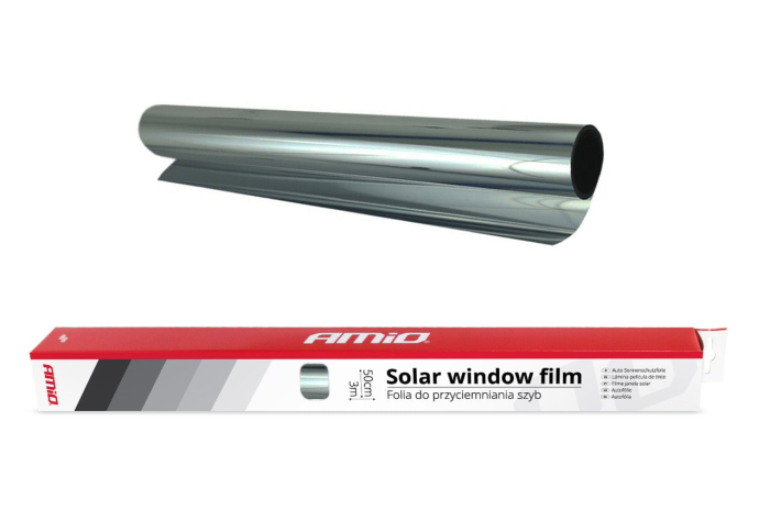 Folie tip oglinda pentru geamuri Silver 0.5x3m 15% reflectivitate - IoArtify.ro [3]
