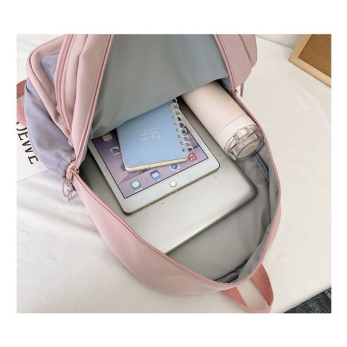 Ghiozdan pentru copii impermeabil 20 litri 30 x 11 x 42 cm Verde – IoArtify.ro [2]