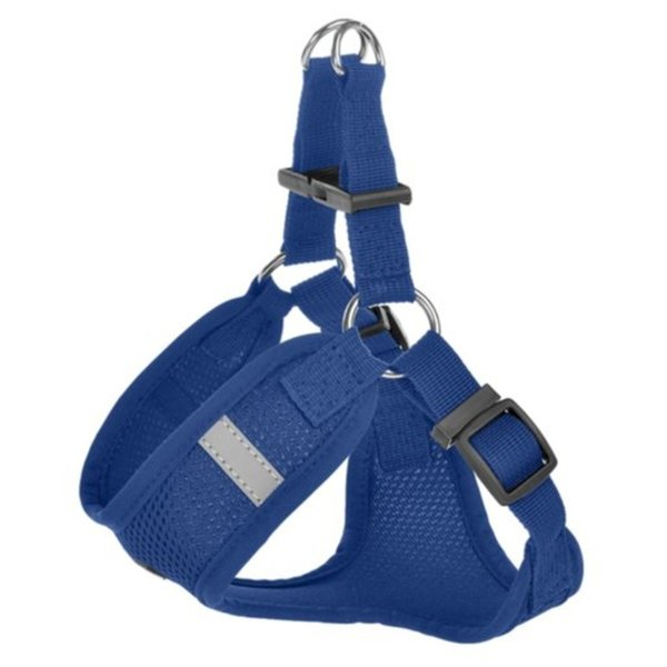 Ham pentru caini de talie mica cu elemente reflectorizante confortabil marime XXS culoare Albastru AniOne Germany – IoArtify.ro [2]