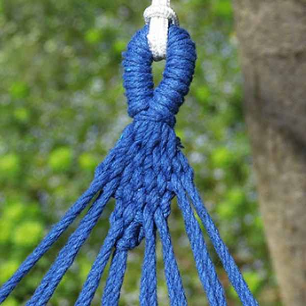 Hamac din Bumbac Textil Multicolor 185 x 80 cm Maxim 120 Kg - IoArtify.ro [3]