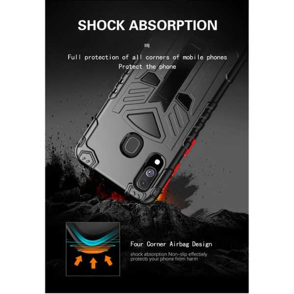 Husa de Protectie pentru Samsung A10 HardCase cu Suport Telefon Negru - IoArtify.ro [2]