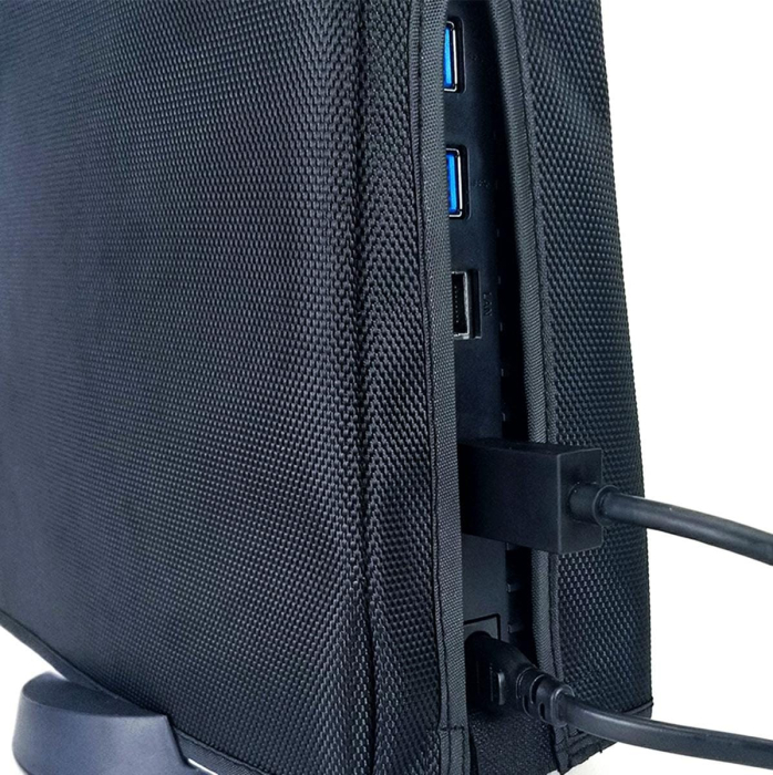 Husa de Protectie pentru Consola PlayStation 5 Plastic Dur 39 x 26.5 x 9 cm Negru – IoArtify.ro [4]