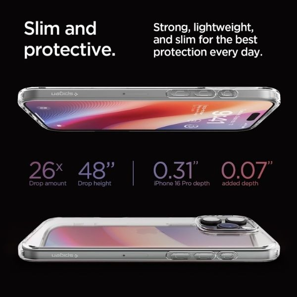 Husa Flexibia pentru iPhone 16 Pro Clear View Silicon Grosime 2 mm Transparenta Anti-Alunecare Anti-Galbenire – IoArtify.ro [8]
