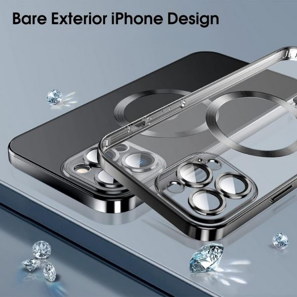 Husa pentru iPhone 16 Pro Max TPU cu protectie pentru camera si margine neagra – IoArtify.ro [3]