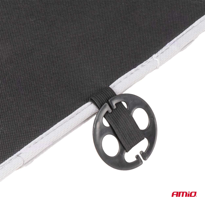 Husa scaun auto cu bile de masaj si suport lombar dimensiuni 110 x 46 cm culoare Gri – IoArtify.ro [5]