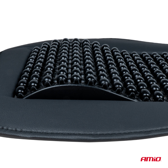 Husa scaun auto cu bile de masaj suport lombar si tetiera dimensiuni 147 x 68 cm culoare Neagra – IoArtify.ro [8]