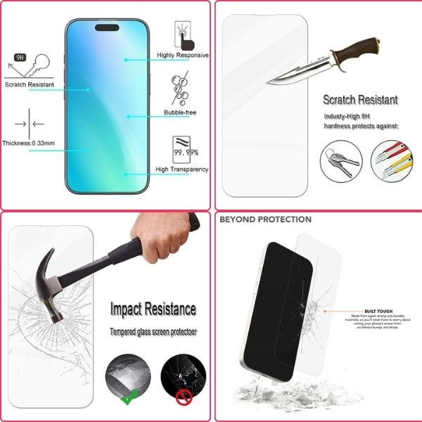 Husa si Folie Protectie pentru iPhone 16 Pro Silicon Transparenta Grosime 2 mm – IoArtify.ro [5]