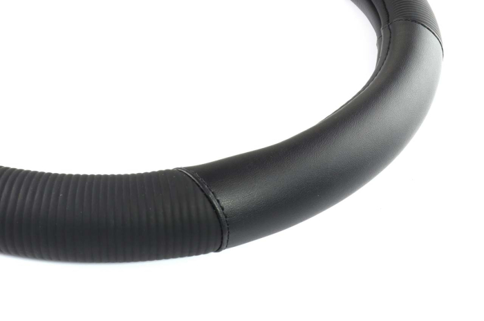 Husa volan neagra model Relax SWC-24-M 37-39 cm - IoArtify.ro [2]