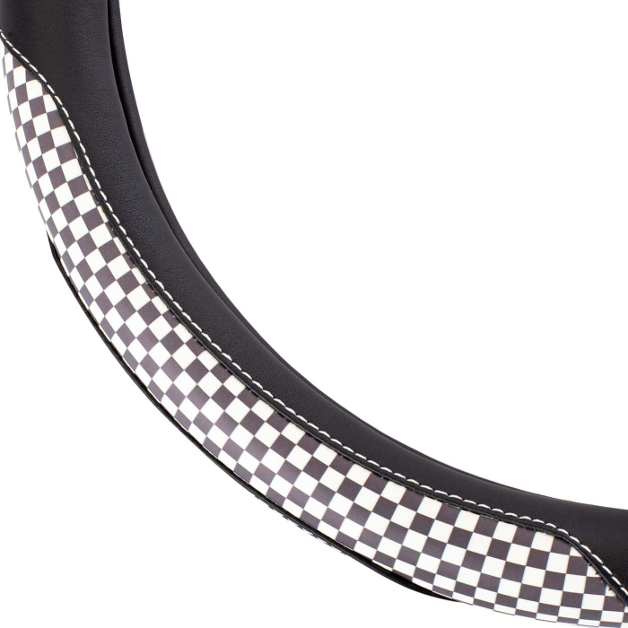 Husa volan Racing Flag SWC-39-M 37-39 cm - IoArtify.ro [2]