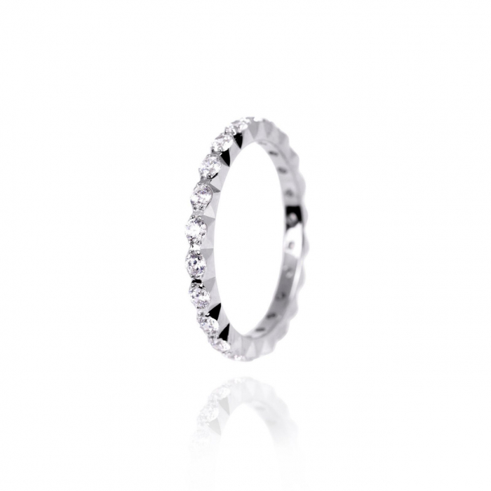 Inel Luxury Tennis din AUR 14K cu diamant [2]