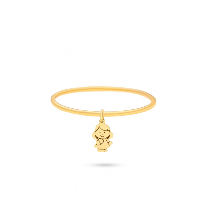 Inel My Baby din Aur 14K Personalizat - Eleganță și Durabilitate pentru Momente Speciale [1]