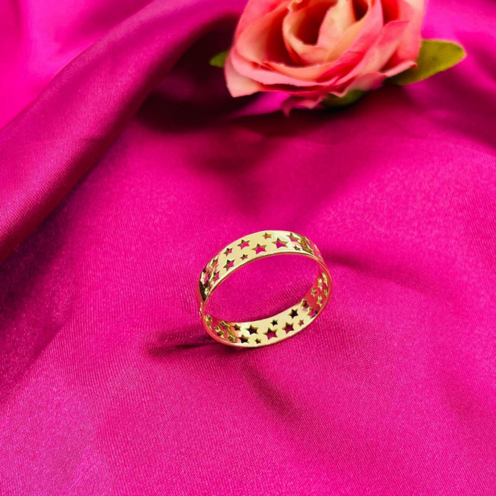 Inel stelute din aur 14K – Eleganță și magie pentru orice ocazie [2]