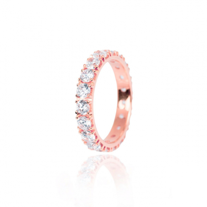 Inel Supreme Love of Luxury din AUR 14K cu diamant [3]