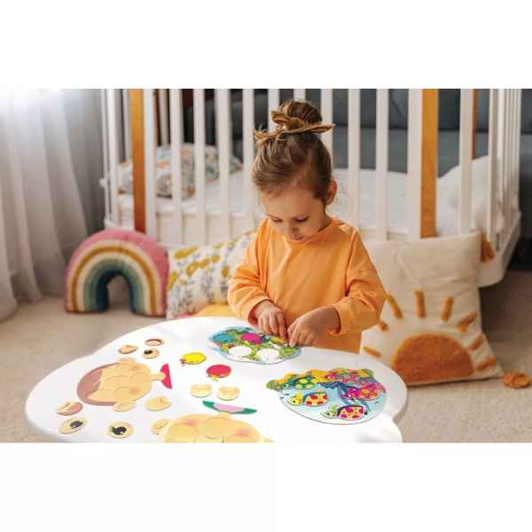 Joc Educativ din 4 Tablouri de Bord Potriveste Formele Puzzle din Lemn pentru Copii + 2 Ani – IoArtify.ro [3]