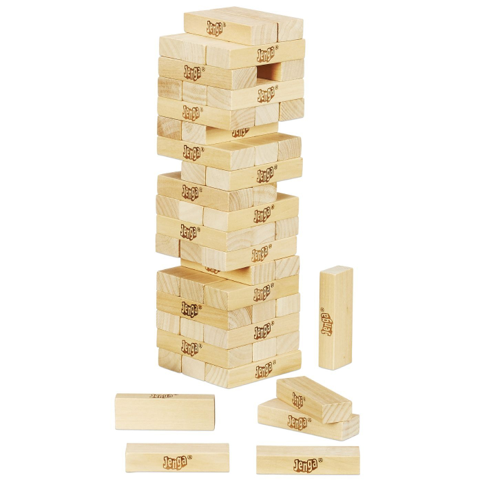 Joc Jenga Original lemn natural 54 piese - IoArtify.ro [2]