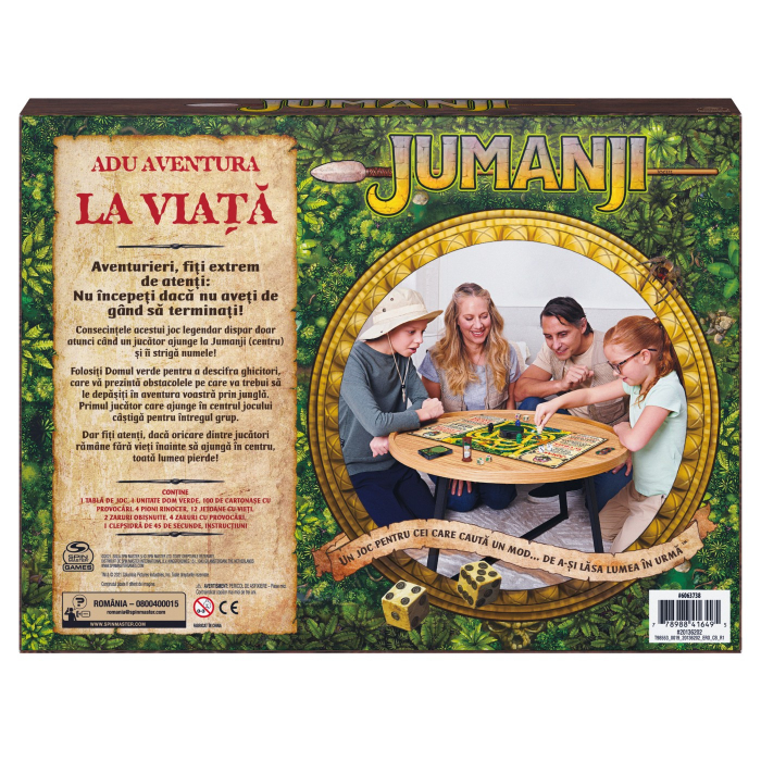 Joc Jumanji in Limba Romana New editie standard cu tabla pliabila - IoArtify.ro [3]