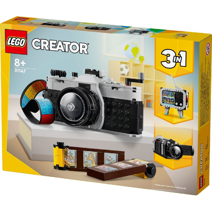 Lego Creator 3in1 Aparat Foto Retro 31147 set constructie piese plastice - IoArtify.ro [5]