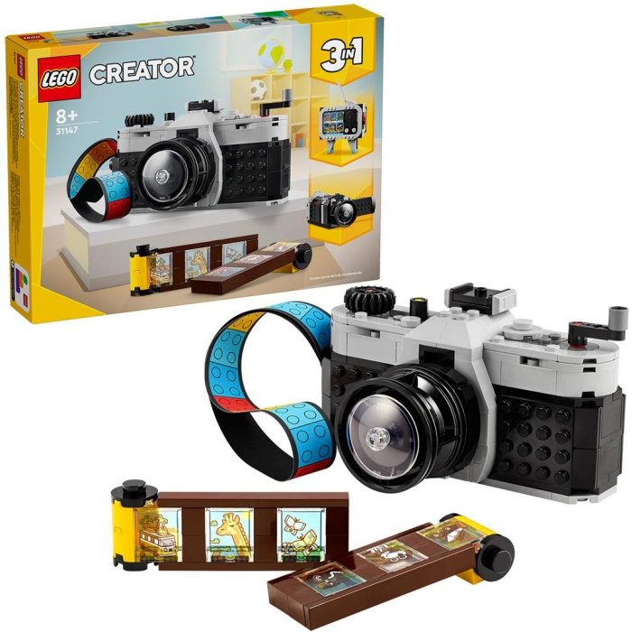 Lego Creator 3in1 Aparat Foto Retro 31147 set constructie piese plastice - IoArtify.ro [6]