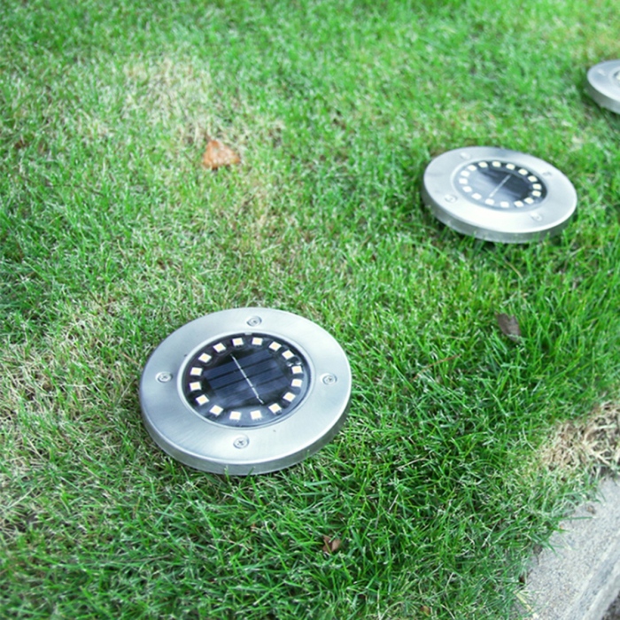 Lampa Solara estetica exterioara de gradina AVX-ZD50E cu 16 LED-uri si suport scurt – IoArtify.ro [8]