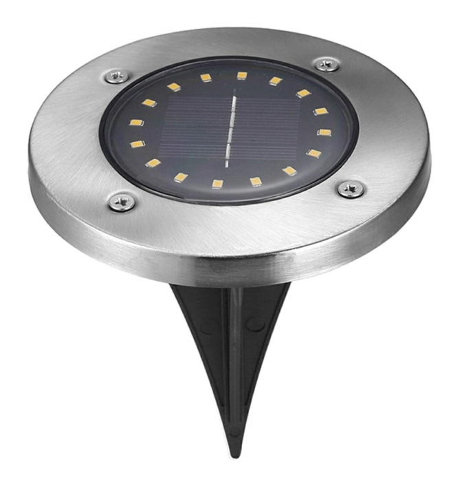 Lampa Solara estetica exterioara de gradina AVX-ZD50E cu 16 LED-uri si suport scurt – IoArtify.ro [4]