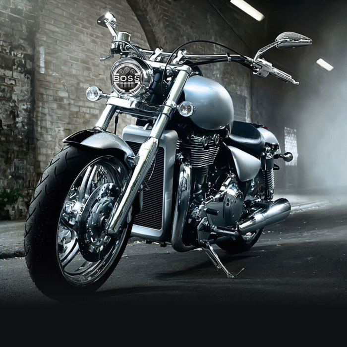 Lampa Suplimentara LED pentru Vehicule Off-Road ATV SSV cu inscriptie BOSS Faza Lunga si Faza Scurta tensiune 9 36V diametru 170 mm – IoArtify.ro [4]