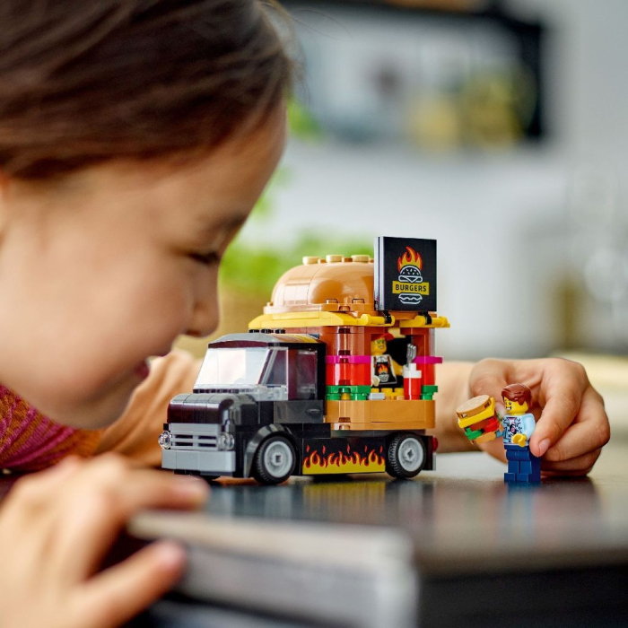 Lego City Toneta de Burgeri 60404 set construcție 215 piese - IoArtify.ro [3]