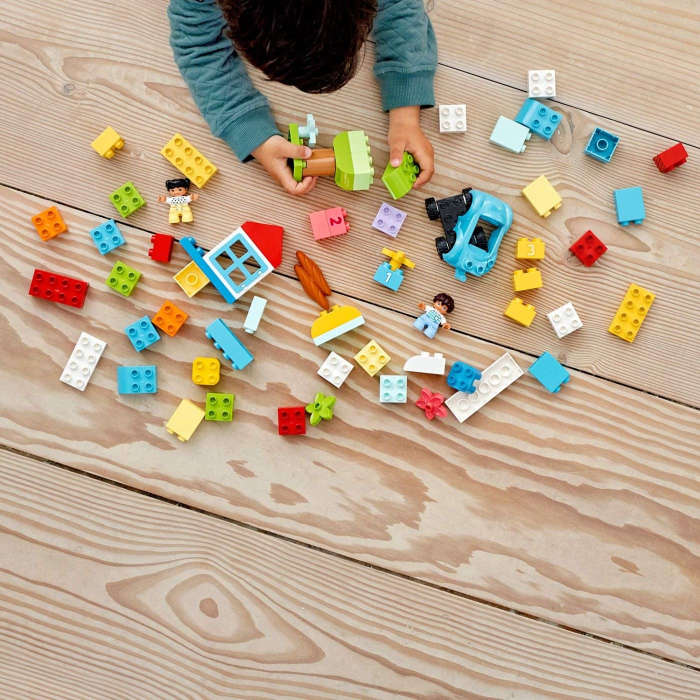 Lego Duplo Cutie in Forma de Caramida 10913 set 80 piese de construit - IoArtify.ro [6]