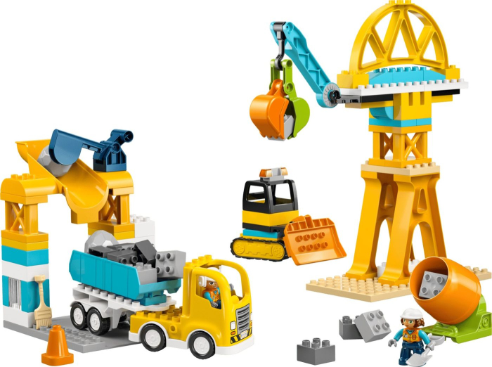 Lego Duplo Santier si Vehicule de Constructii 3 in 1 10476 set 23 piese - IoArtify.ro [3]