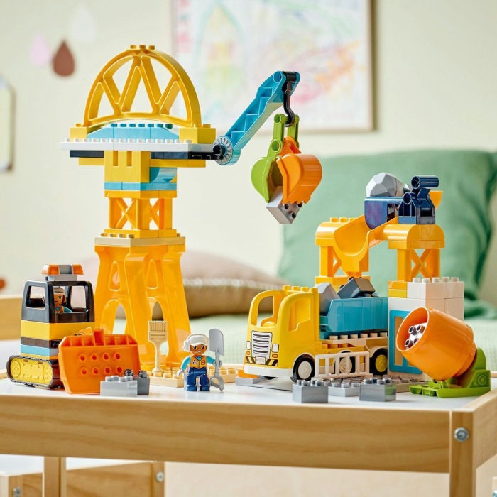 Lego Duplo Santier si Vehicule de Constructii 3 in 1 10476 set 23 piese - IoArtify.ro [8]