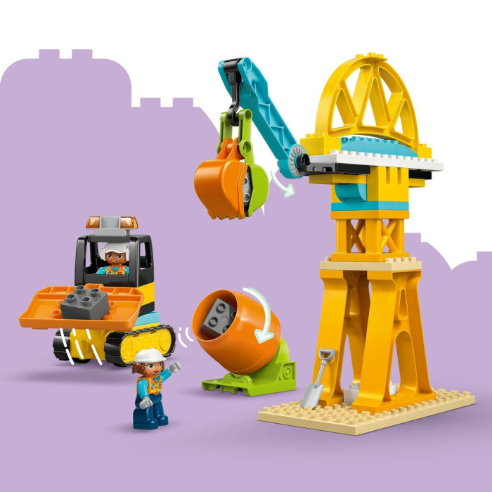 Lego Duplo Santier si Vehicule de Constructii 3 in 1 10476 set 23 piese - IoArtify.ro [6]