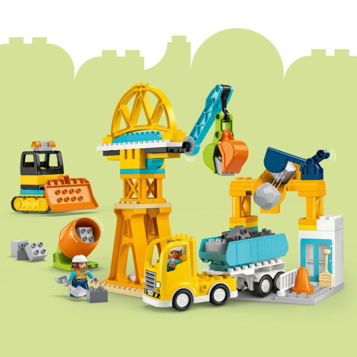 Lego Duplo Santier si Vehicule de Constructii 3 in 1 10476 set 23 piese - IoArtify.ro [9]