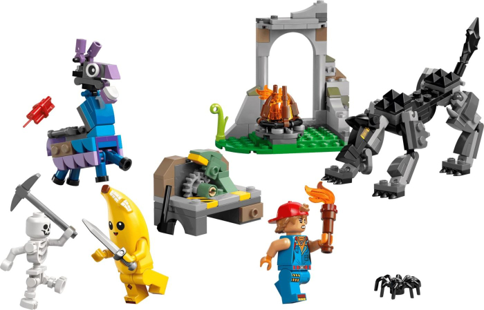 Lego Fortnite Tabara Lui Peely si Sparkplug 77075 set constructie 426 piese - IoArtify.ro [3]