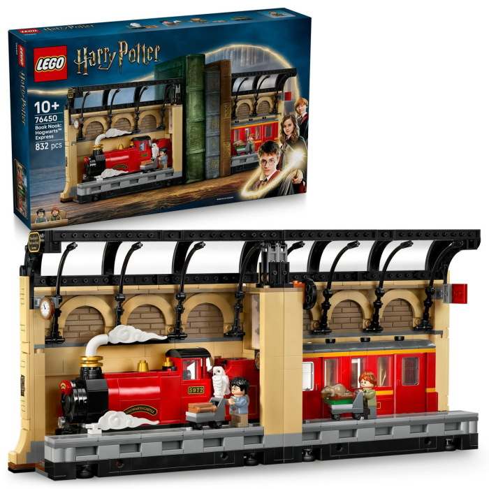 Lego Harry Potter Coltul cu Carti Expresul Hogwarts 76450 set 801 piese - IoArtify.ro [8]