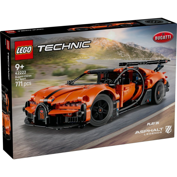 Lego Technic Hipermasina Bugatti Chiron Pur Sport 42222 cu 1 900 piese - IoArtify.ro [2]