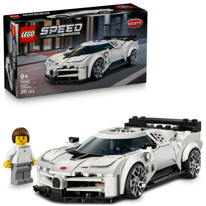 Lego Speed Champions Hipermasina Sport Bugatti Centodieci 77240 cu 290 piese - IoArtify.ro [9]