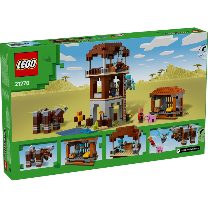 Lego Minecraft Avanpostul Jefuitorului si Distrugator 21278 set 683 piese - IoArtify.ro [6]