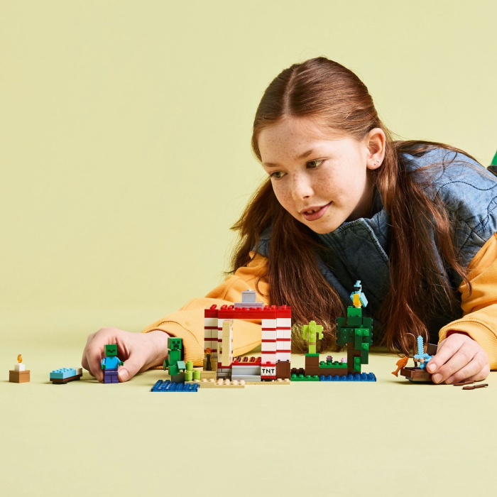 Lego Minecraft Casa Tnt din Jungla 21275 set 590 piese construcție - IoArtify.ro [4]