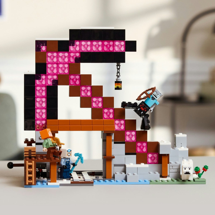 Lego Minecraft Mina Tarnacop 21277 set constructie 464 piese - IoArtify.ro [5]