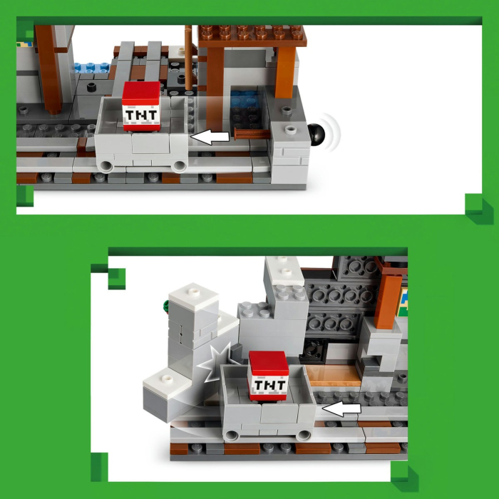 Lego Minecraft Mina Tarnacop 21277 set constructie 464 piese - IoArtify.ro [6]